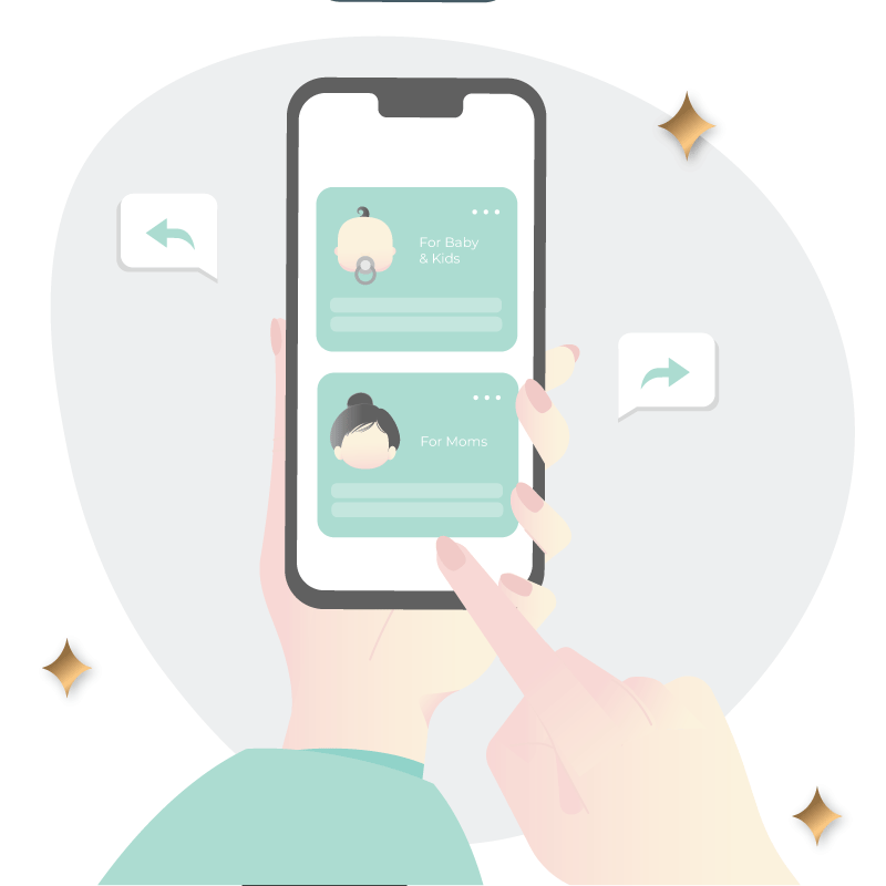 2.Quảng bá các sản phẩm dành cho mẹ và bé